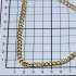 Ланцюг декоративний ЗОЛОТО 5 мм тип X0001