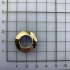 Люверс двосторонній ЧОРНИЙ НІКЕЛЬ 11 мм тип C3046 з різьбленням