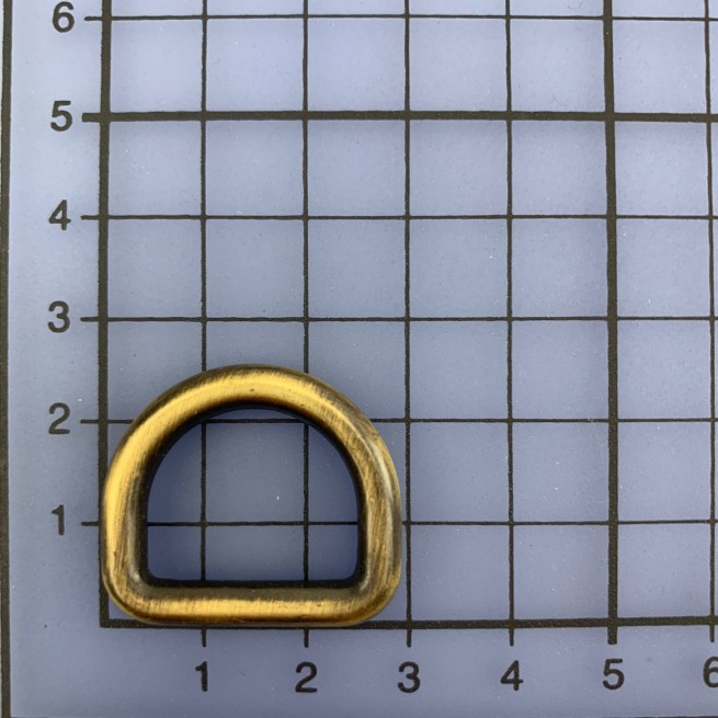 Півкільце ЛАТУНЬ 20x16,5x4 мм тип C6108