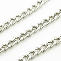 Ланцюг декоративний НИКЕЛЬ 10,6х15,5х3,1мм AL