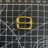 Рамка СВІТЛА ЛАТУНЬ 17 мм з перегородкою SB