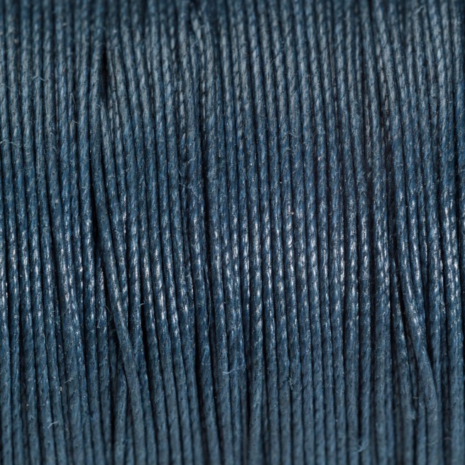 Нитка вощена GALACES Ramie 0,55мм синій JEANS