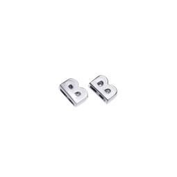 Буква B ХРОМ 10х2 мм